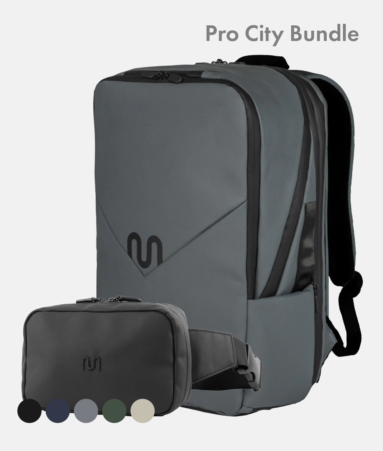 Pro City Bundle – Backpack Pro 2 + Hip Bag Pro