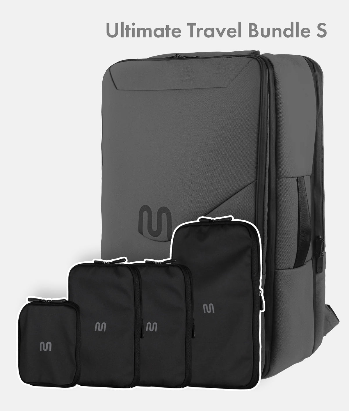 Ultimate Travel Bundle S – Travel Backpack Ultimate 2 + Packing Cubes